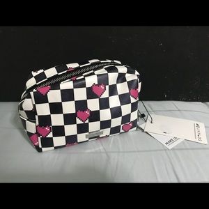 Skinny Dip Checkerboard Makeup Bag